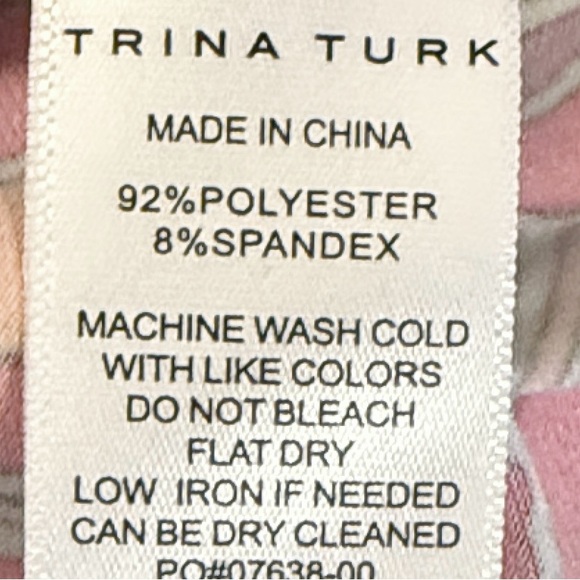 Trina Turk Vibrant Floral Swim Coverup Dress - Picture 9 of 9